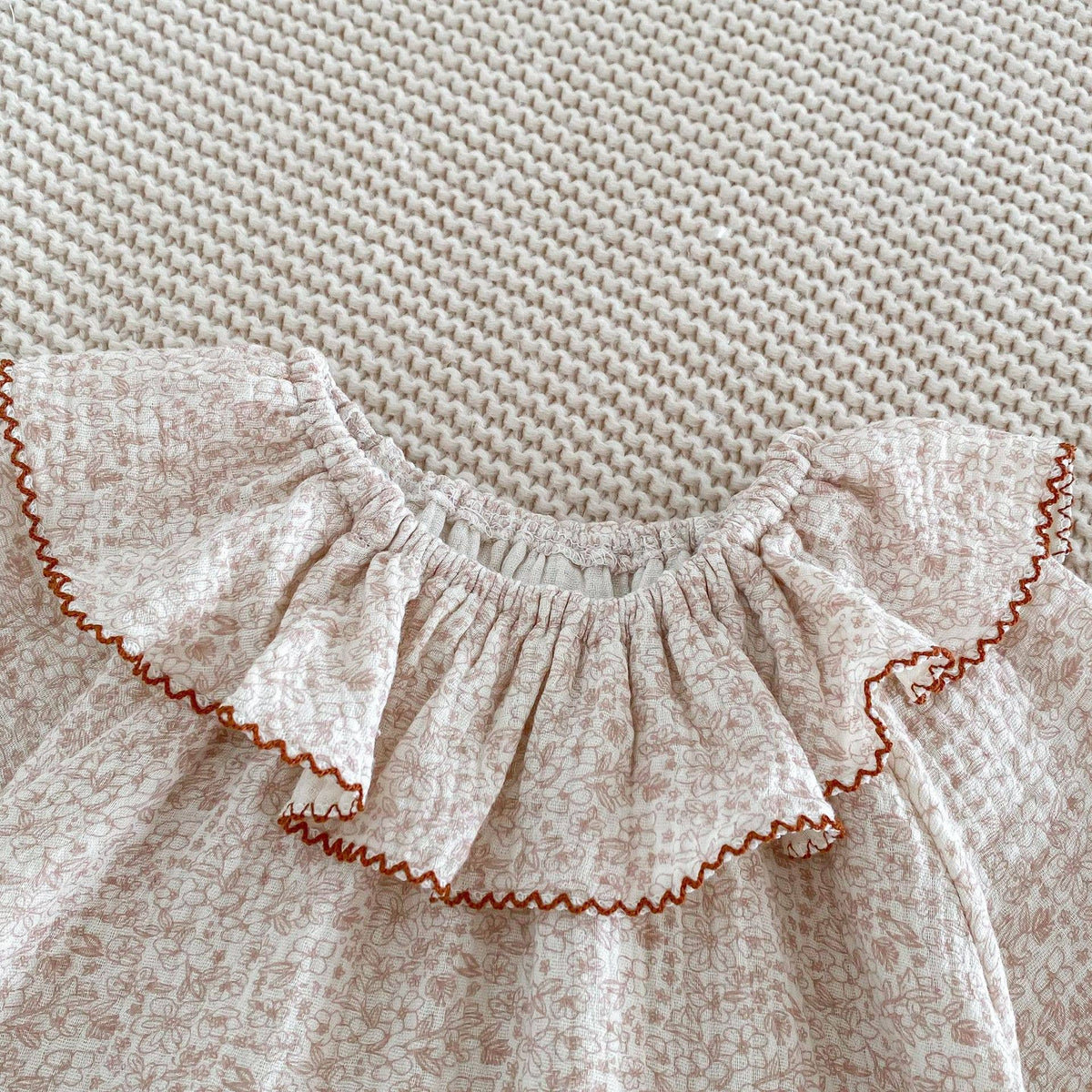 Baby Girl S Floral Romper