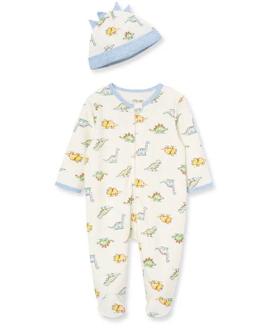 Baby Boys Dinomite Footie w/ Hat