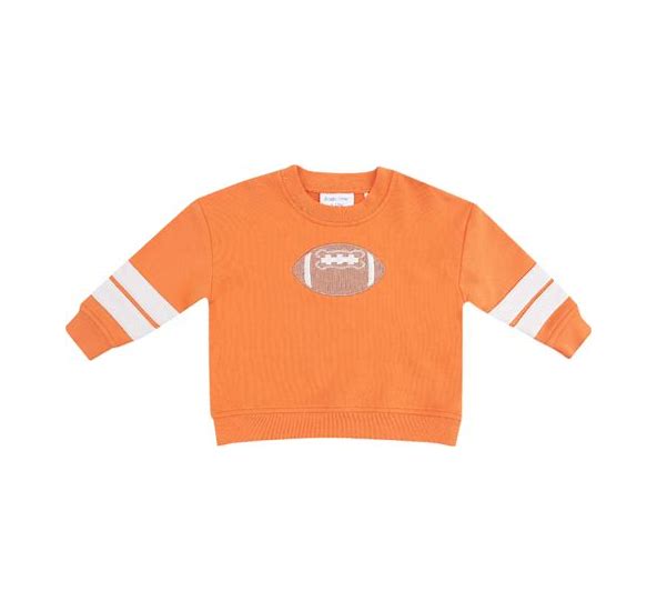 French Terry -Orange Sweatshirt