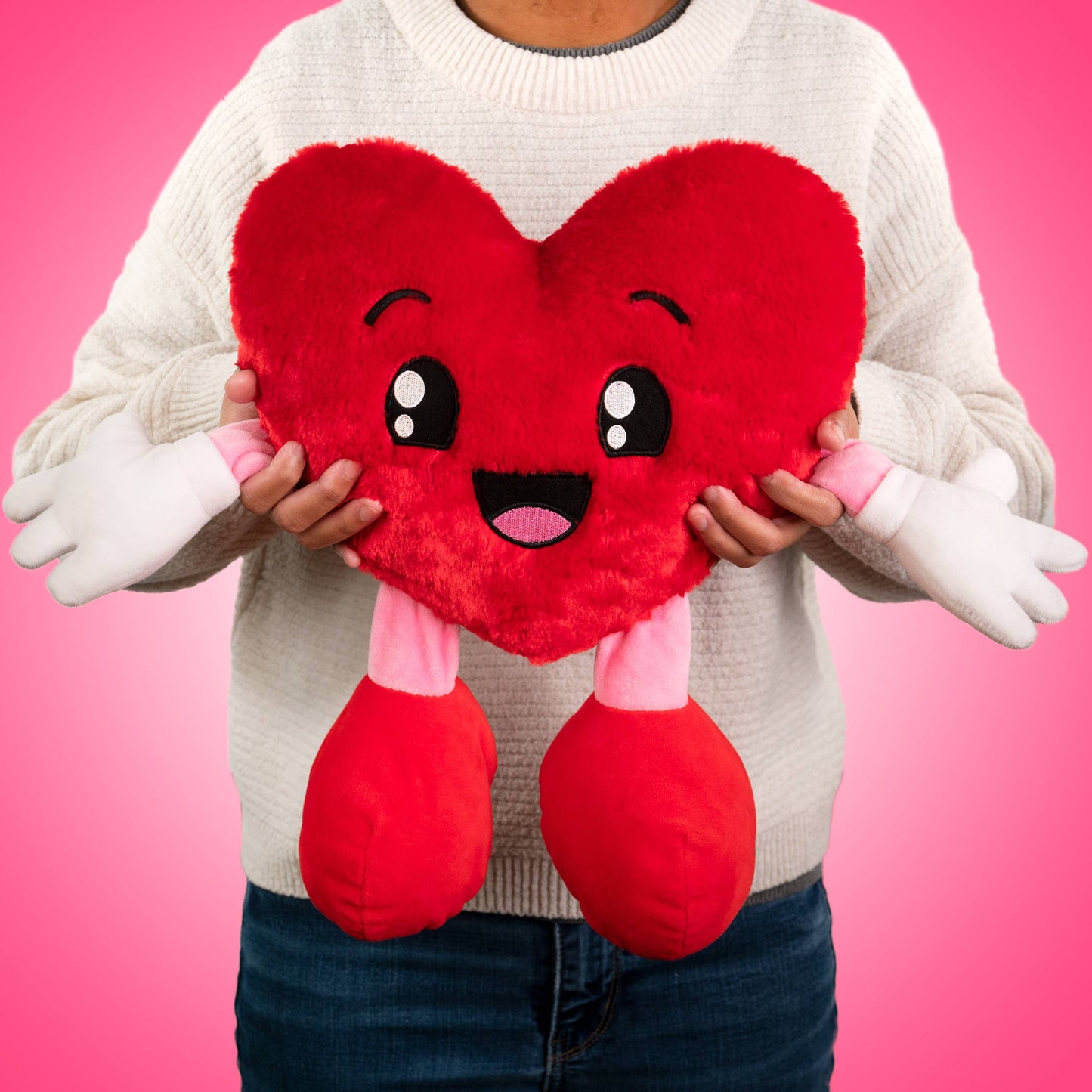 Sweetheart - 10" Heart Strawberry Scented Plush