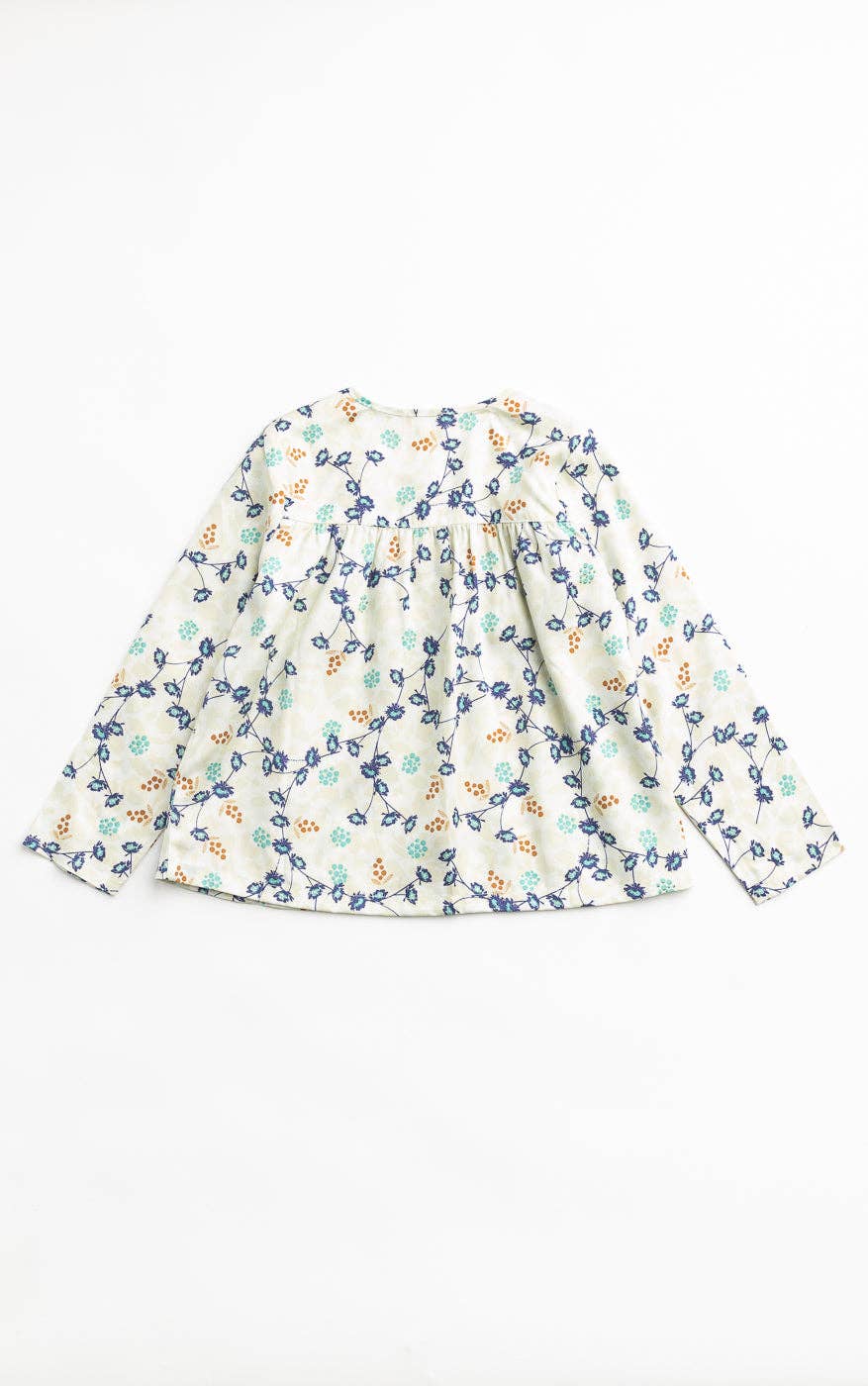 Folklore Top (Leafy Vines)