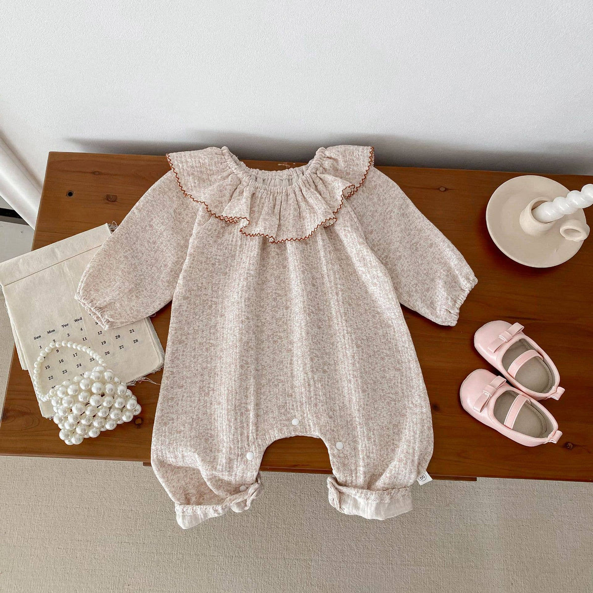 Baby Girl S Floral Romper