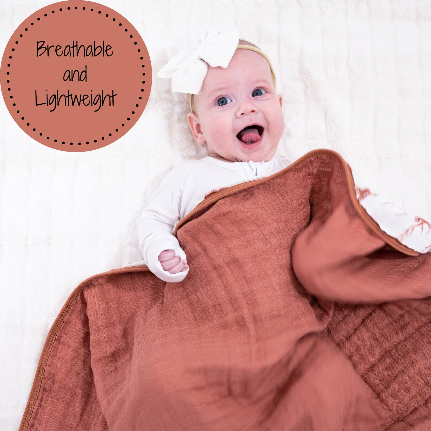 Muslin Quilt Baby & Kids Blanket Oh Deer