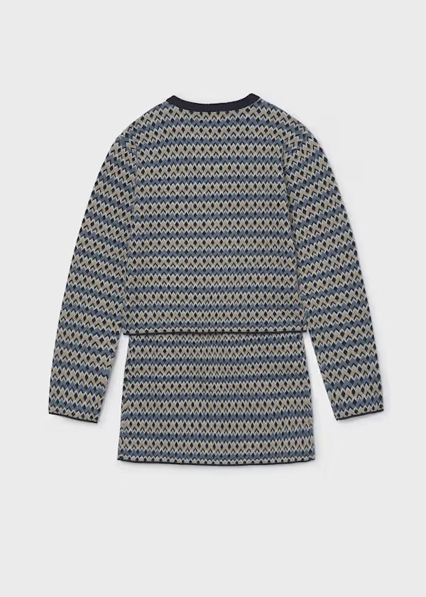 Girl Knit Sweater and Skirt Set