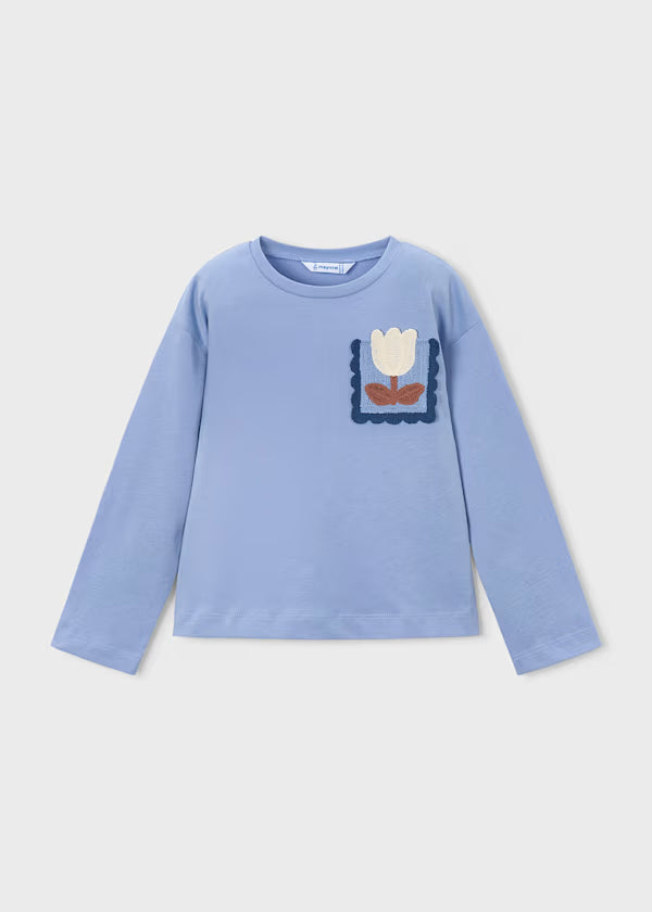 Girl T-Shirt Flower