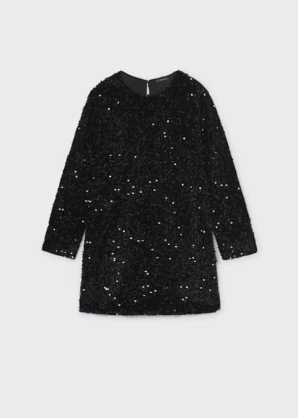 Velvet Sequin Dress