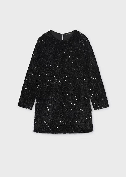Velvet Sequin Dress
