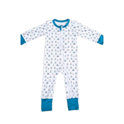 Baby Zip Up Golf Pajamas