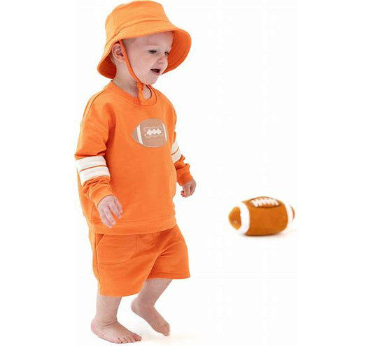 French Terry -Orange Sweatshirt