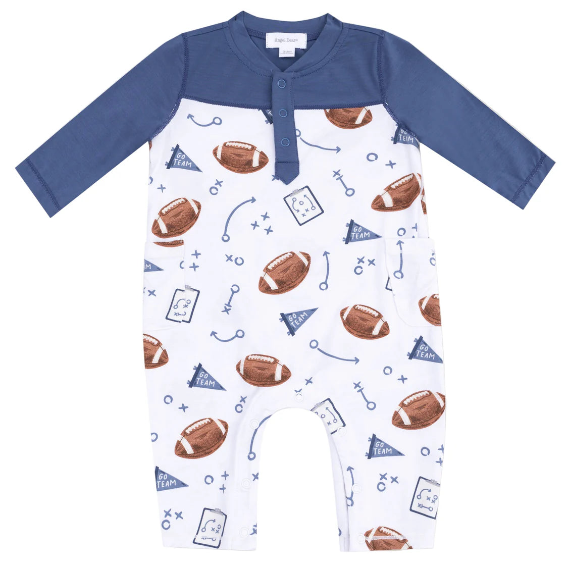 Touchdown Time - Romper