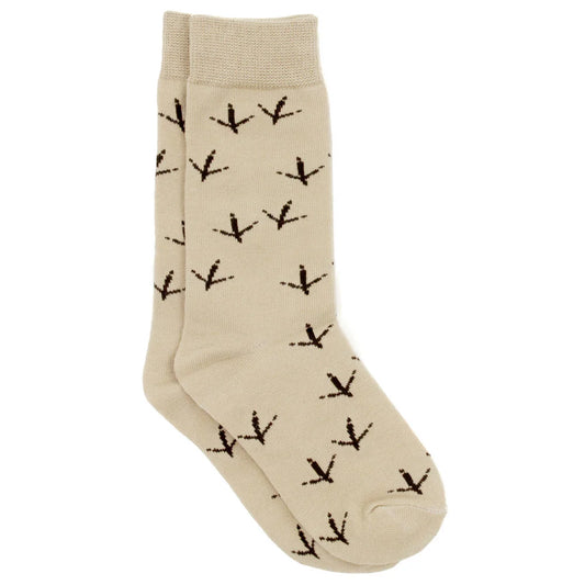 Lucky Duck Sock Turkey Tracks