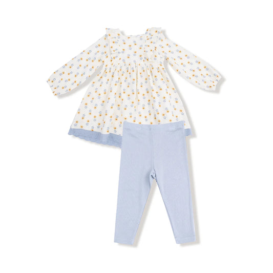 Western Sunflower Dress and Legging